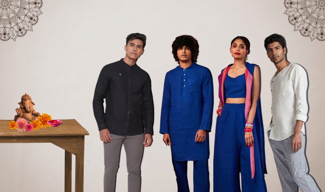Celebrate Ganesh Chaturthi in Style: Traditional Outfit Ideas for Men and Women - Suspire