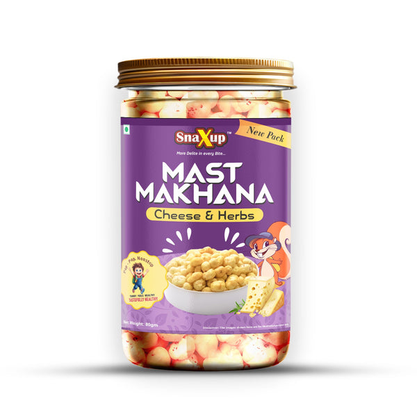 SnaxUp Mast Makhana Cheese & Herbs 80 g