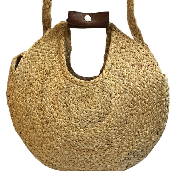 ONEarth Round Jute Bag