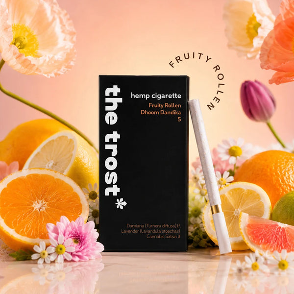 The Trost Rollens Hemp Herbal Cigarettes - Fruity Rollen