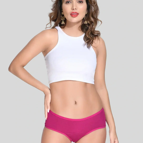 Bamboo Period Panty – 5-Layer Absorbent, Leak-Proof (Pack of 2)