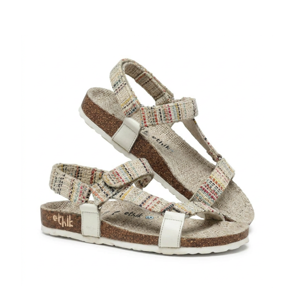 Nest Multicolor Velcro Strap Sandals