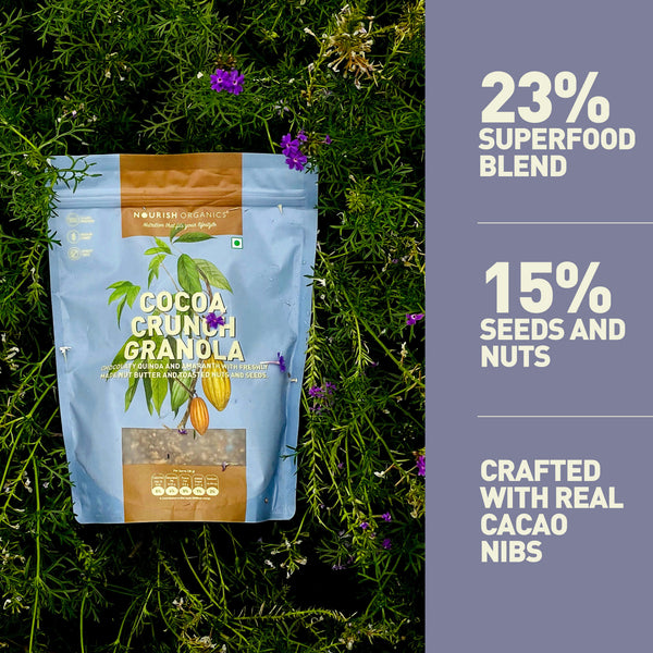 NOURISH ORGANICS Cocoa Crunch Granola