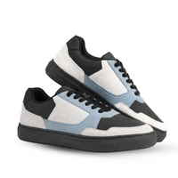 Pulse Blue Perforated Sneakers