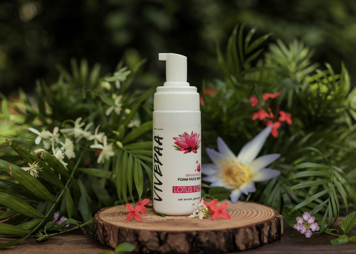 Vivedaa Lotus Foam Face Wash Suspire