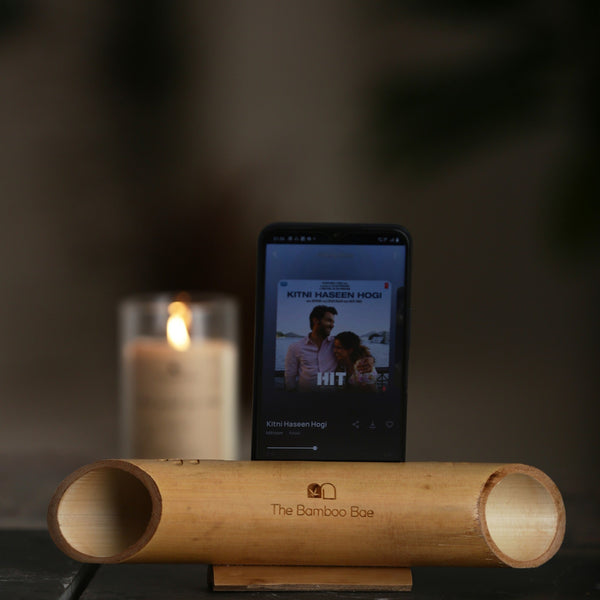 The Bamboo Bae Bamboo Amplifier | Amplifies Phone Speaker
