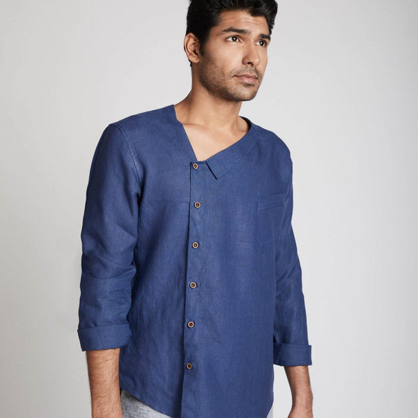 B Label Delta Asymmetric Shirt