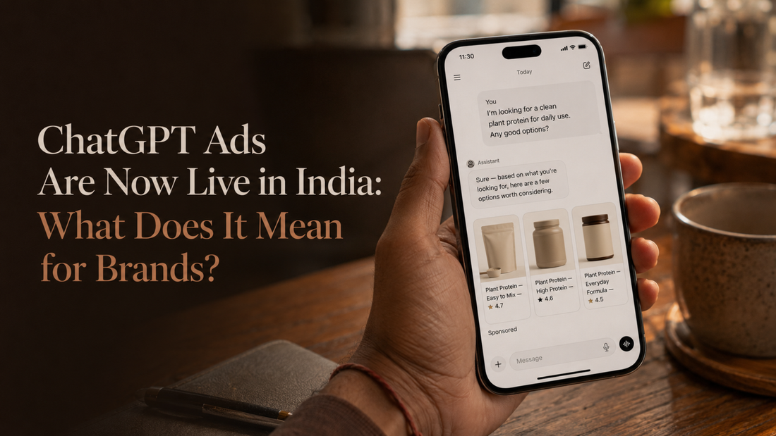 ChatGPT Ads Are Now Live in India: What Does It Mean for Brands?