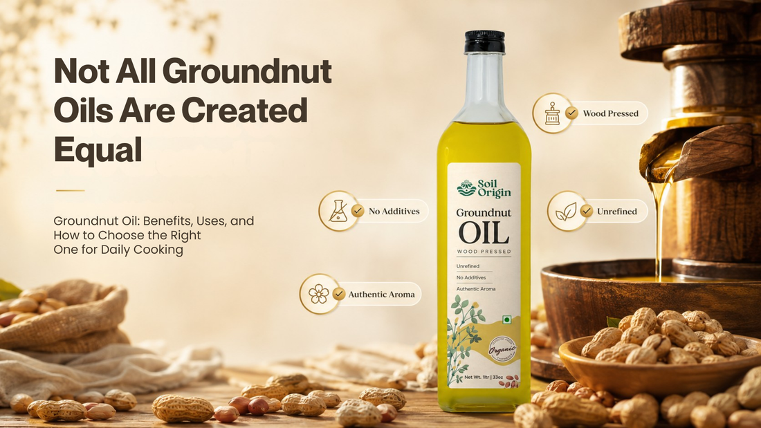 Groundnut Oil: Benefits, Uses, and How to Choose the Right One for Daily Cooking