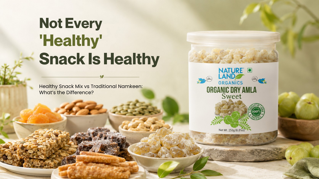 Healthy Snack Mix vs Traditional Namkeen: What’s the Difference?