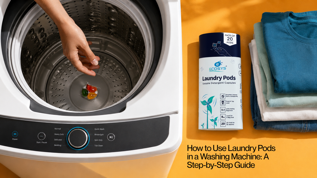 How to Use Laundry Pods in a Washing Machine: A Step-by-Step Guide