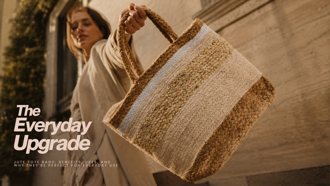 Jute Tote Bags: Benefits, Uses, and Why They're Perfect for Everyday Use