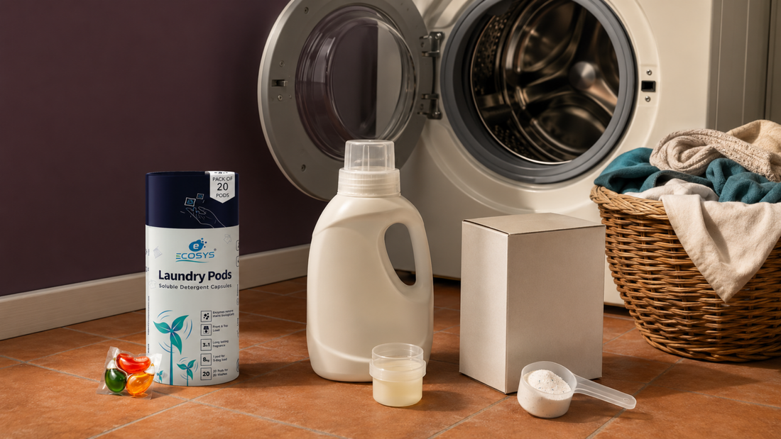 Laundry Pods vs Liquid Detergent vs Powder Detergent: Which Is Better for Everyday Washing?