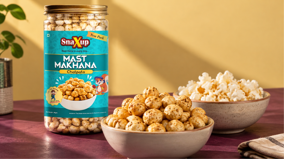 Makhana vs Popcorn: Which is the Healthier Snack?