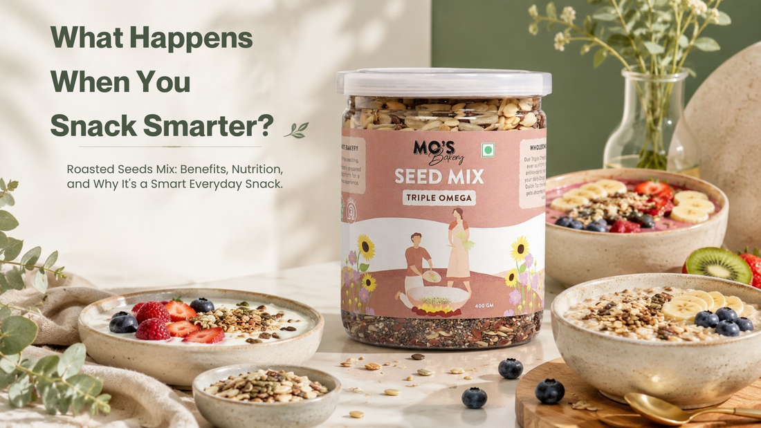 Roasted Seeds Mix: Benefits, Nutrition, and Why It’s a Smart Everyday Snack