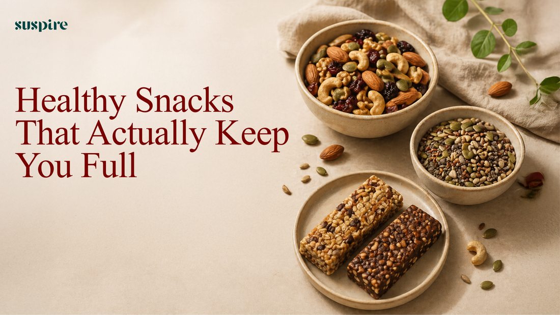 Snack Mix, Roasted Seeds Mix & High Protein Bars: What to Eat for Healthy Snacking