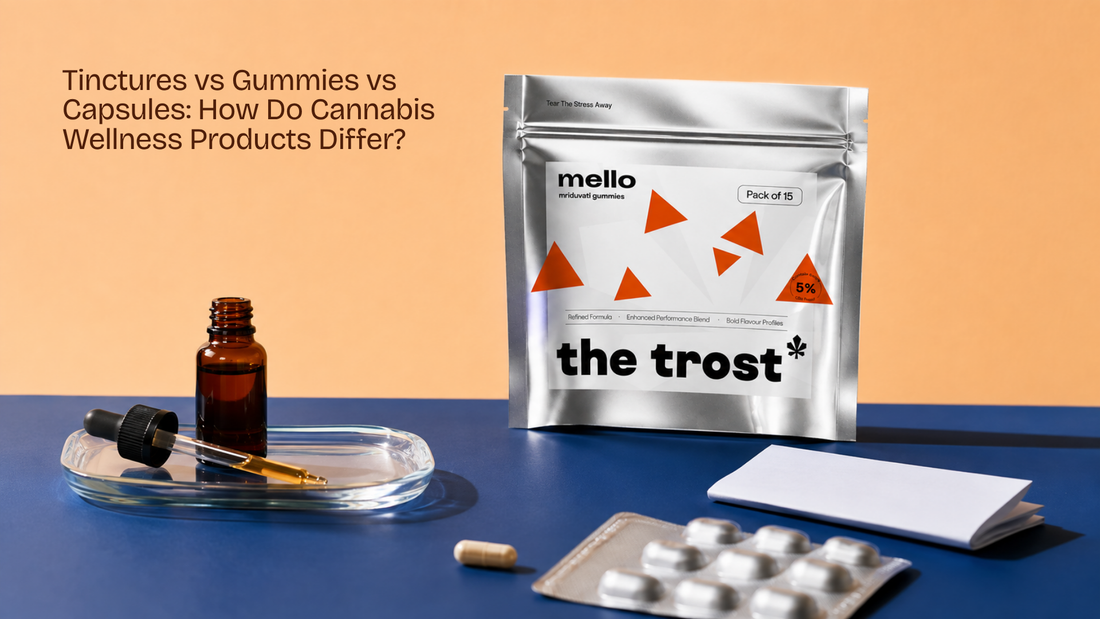 Tinctures vs Gummies vs Capsules: How Do Cannabis Wellness Products Differ?