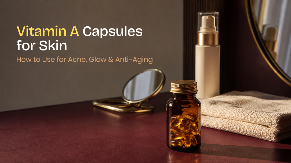 Vitamin A Capsules for Skin: How to Use for Acne, Glow & Anti-Aging