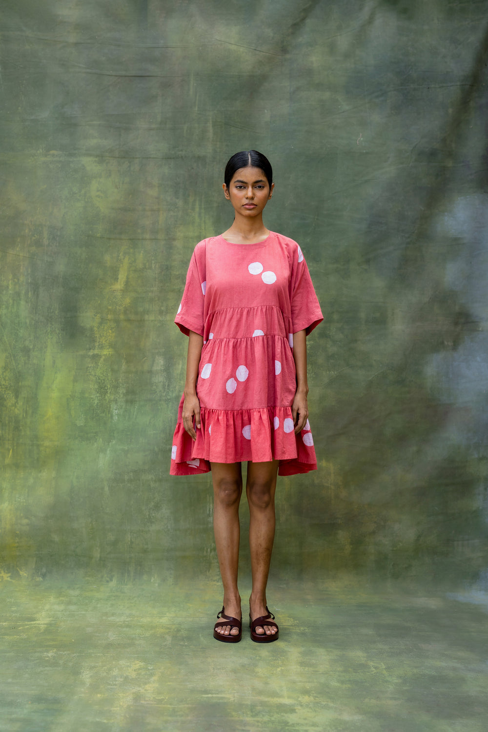 Doodlage Arlene Coral Dress