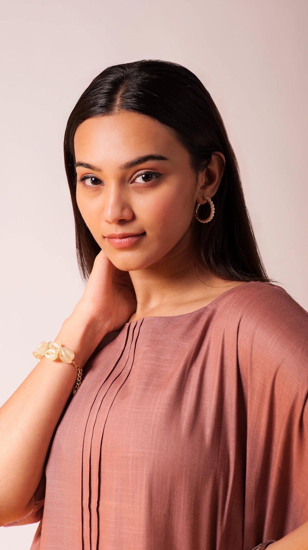 Oversize Cocktail Dress - Salmon