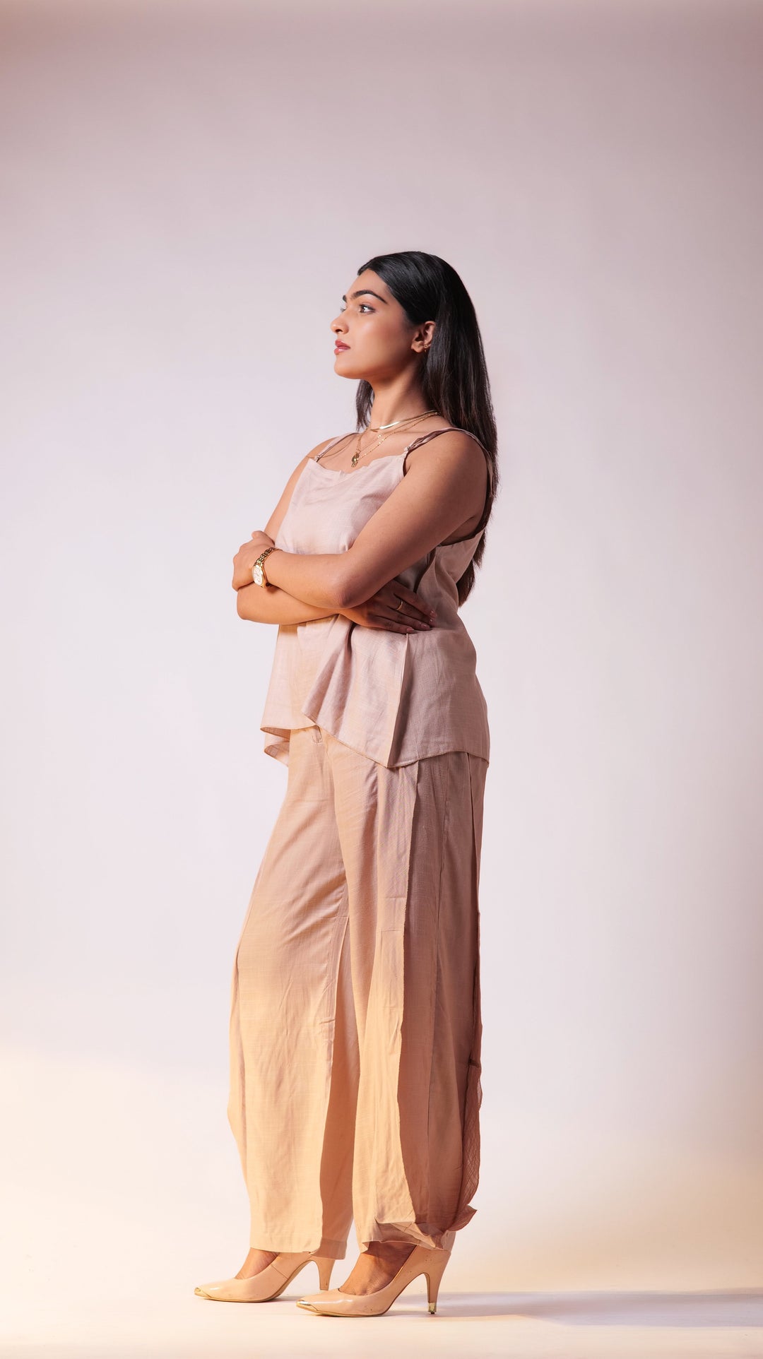 Osmo Top Pant Set - Beige