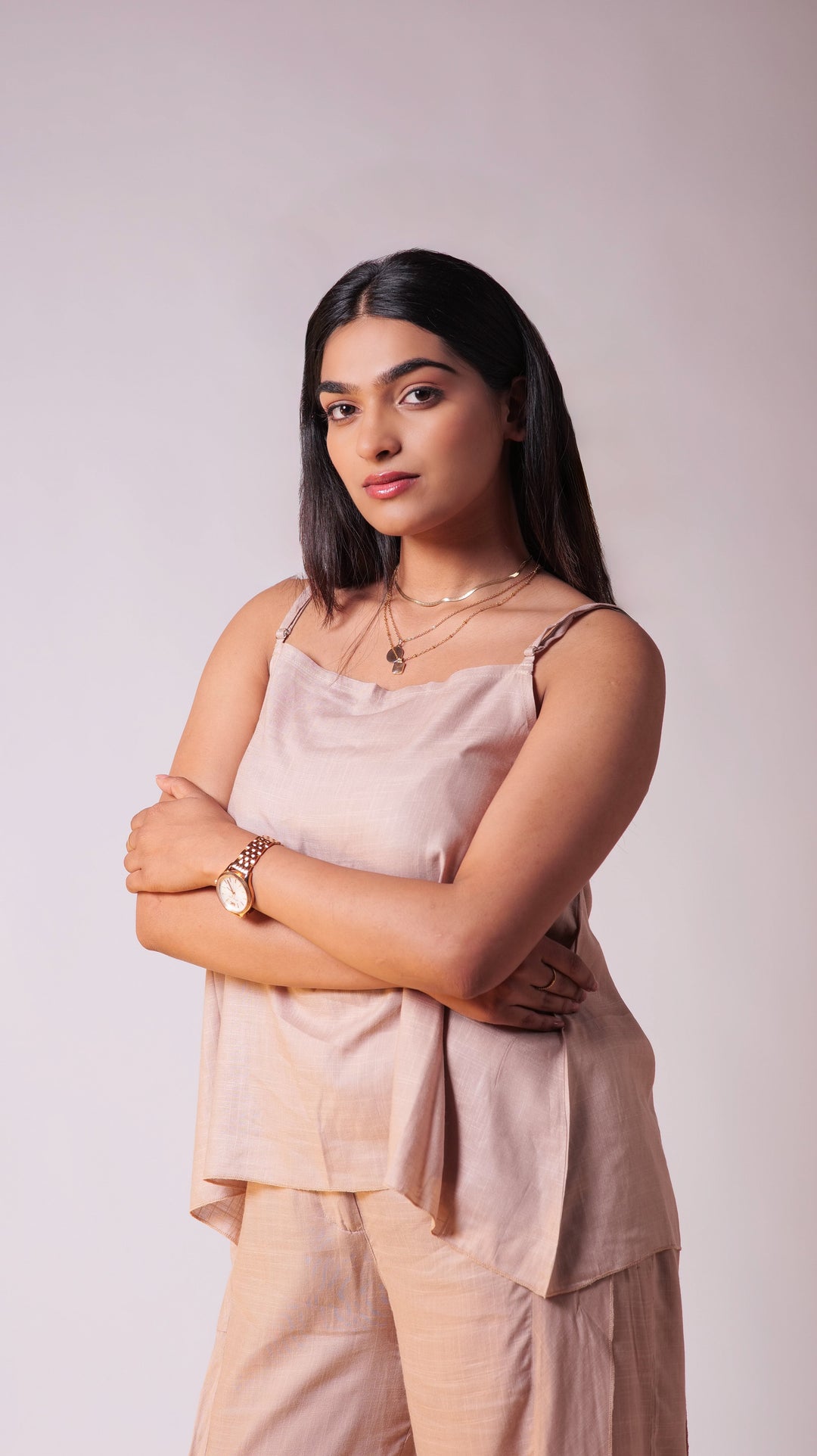 Osmo Top Pant Set - Beige