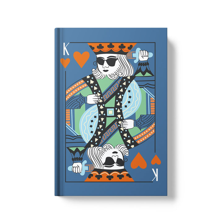 The Whimsical Artist King Inspirational notebook Diary journal with 200 paper Pages for Your Creative Journey Aesthetic