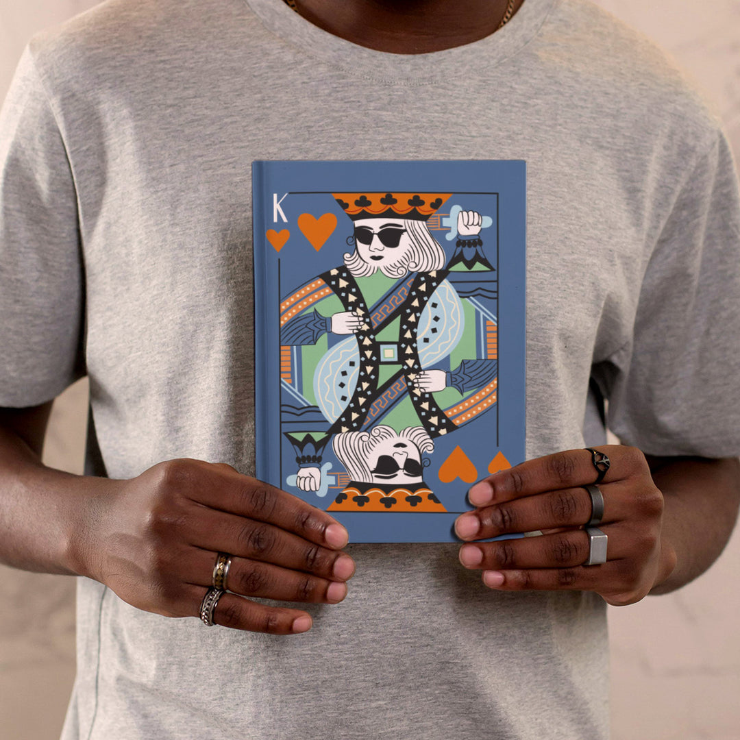 The Whimsical Artist King Inspirational notebook Diary journal with 200 paper Pages for Your Creative Journey Aesthetic
