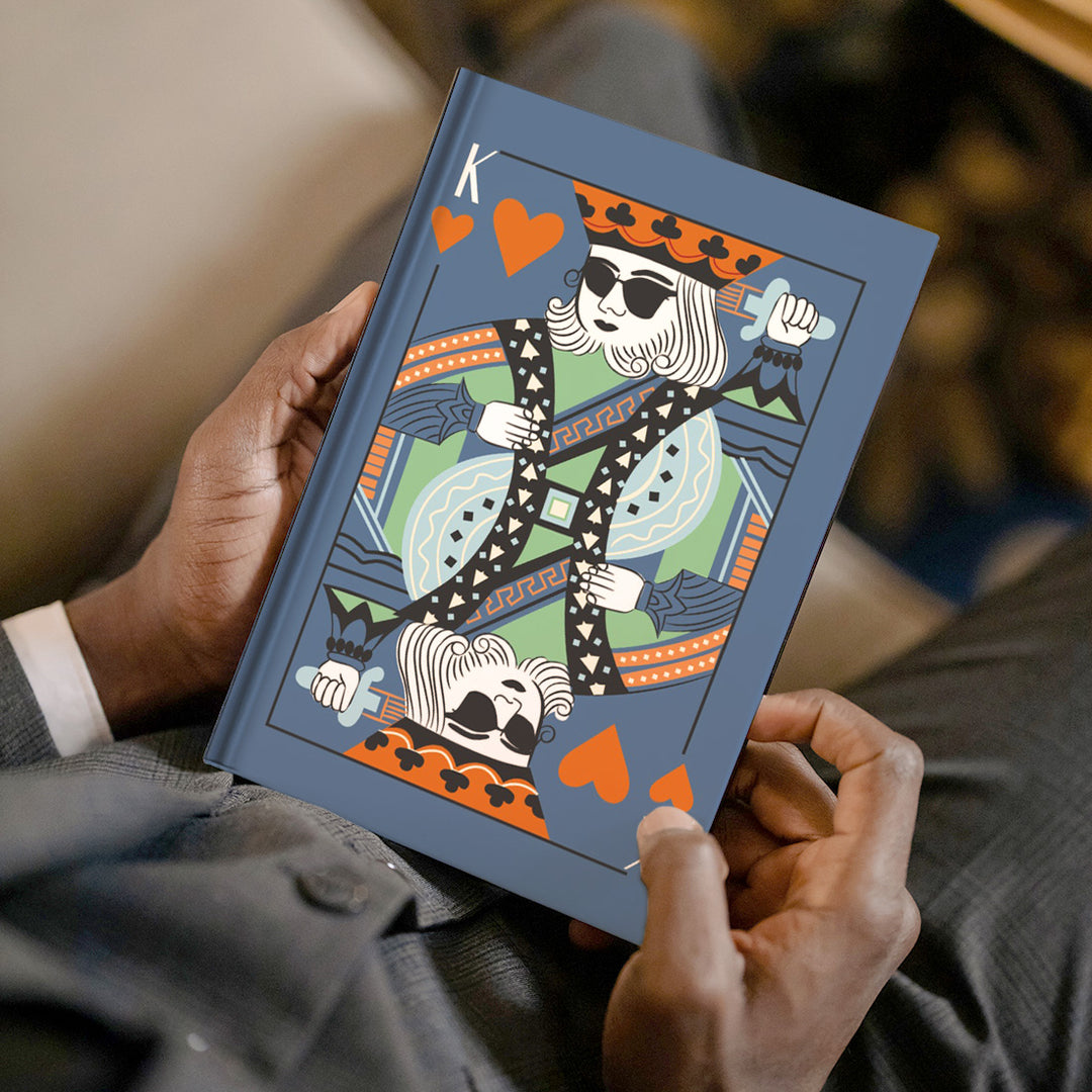 The Whimsical Artist King Inspirational notebook Diary journal with 200 paper Pages for Your Creative Journey Aesthetic