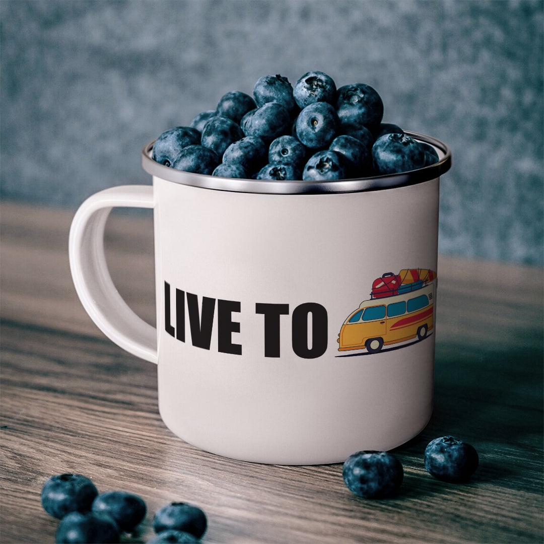The Whimsical Artist Stainless steel Designer Coffee Mug (Live to Travel)
