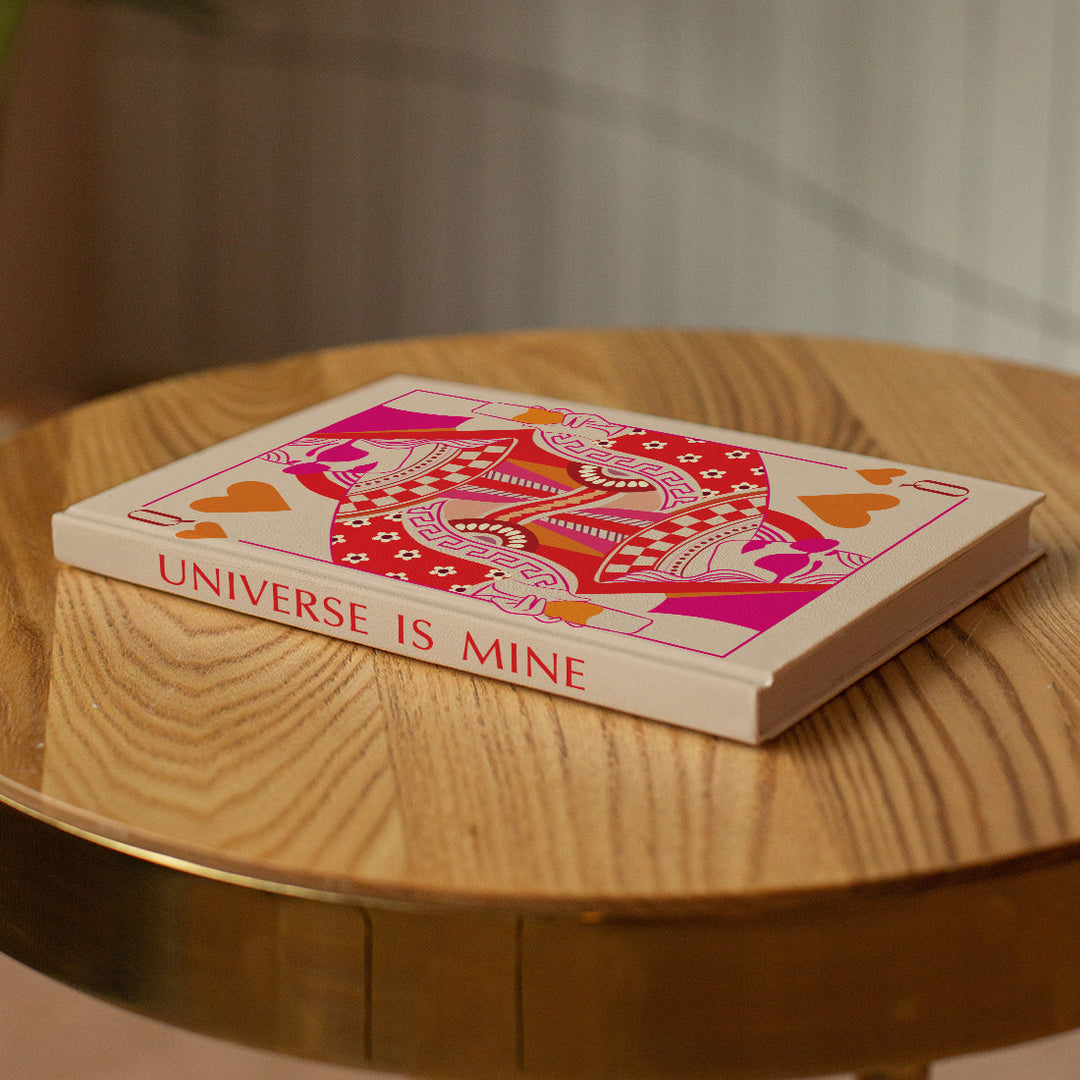 The Whimsical Artist Queen Inspirational notebook Diary journal with 200 paper Pages for Your Creative Journey