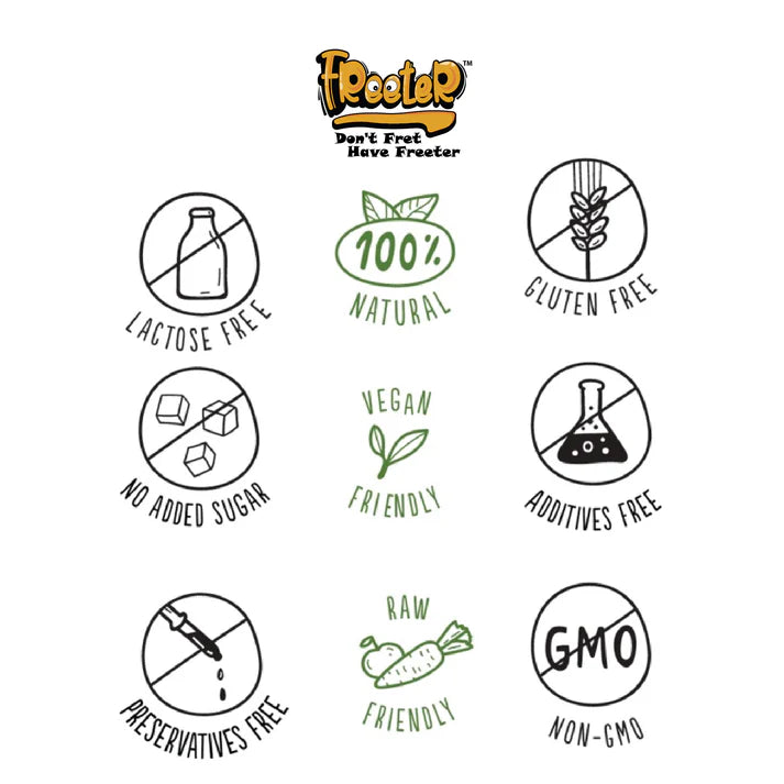 Freeter Jazzy Jackfruit | 100% Natural Freeze Dried | No Added Sugar | No Preservatives - 20 Grams