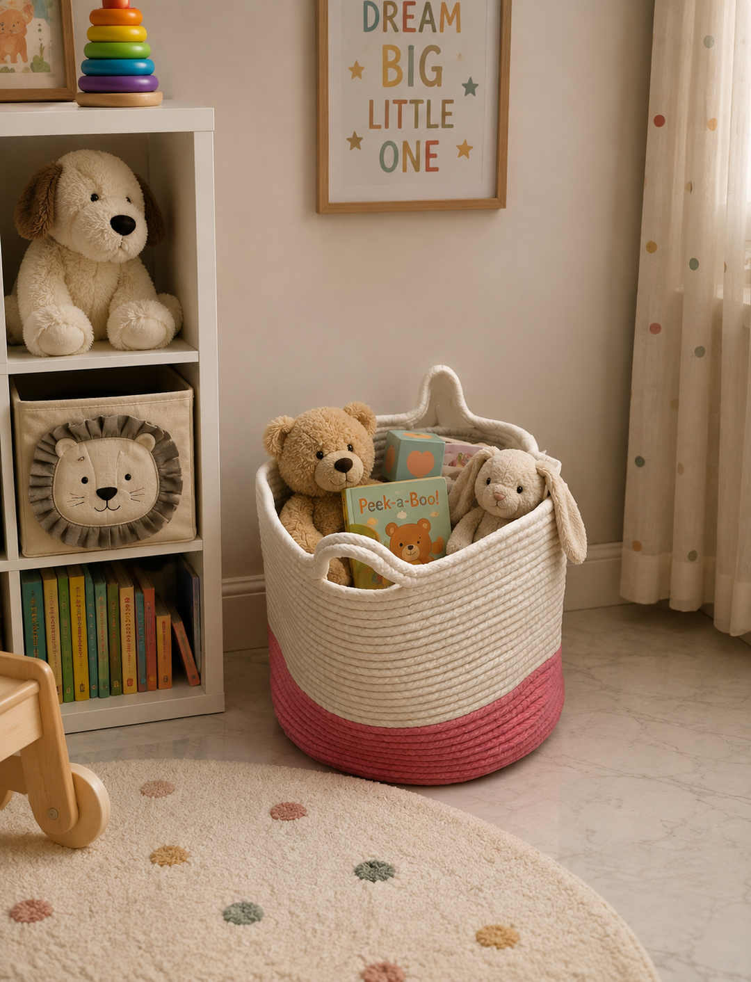 ONEARTH Cotton Cove Laundry Basket/Organizer
