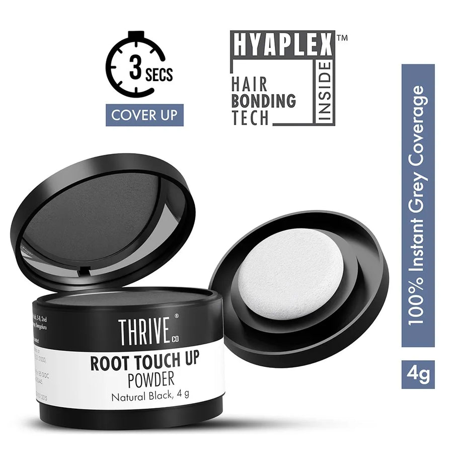 ThriveCo Hair Root Touch Up Powder, 4 Gms, Pack Of 1