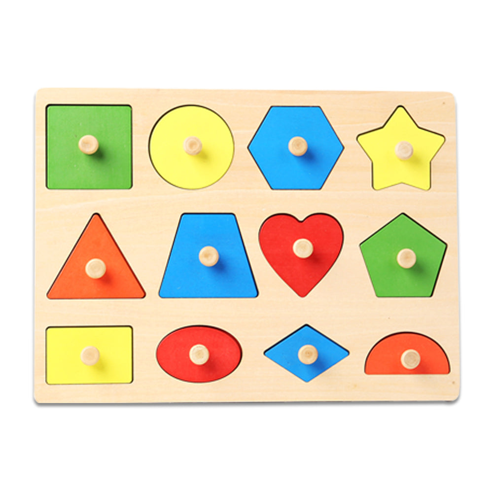 Wudly - Twelve Shape Knob Puzzle