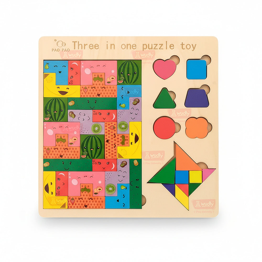 Wudly - Four Model in One Puzzle