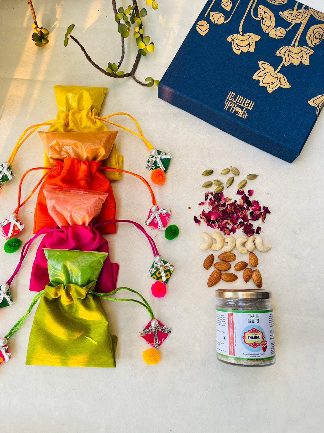 Shuddh Natural Holi Thandai & Gulal Gift Box