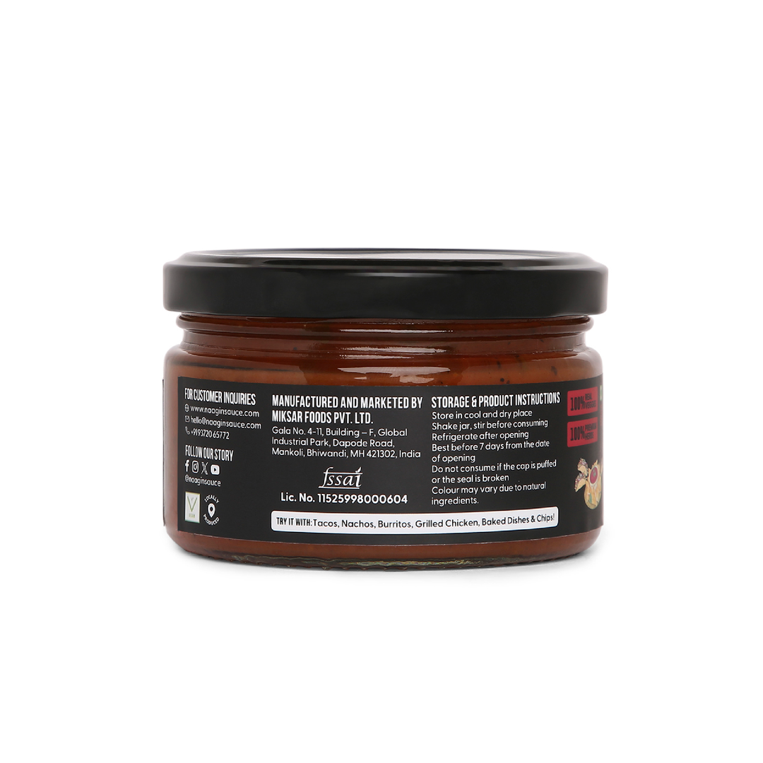 Naagin Salsa Dip - Fresh, Zesty,Indo-Mexican Dip, Premium Tomatoes