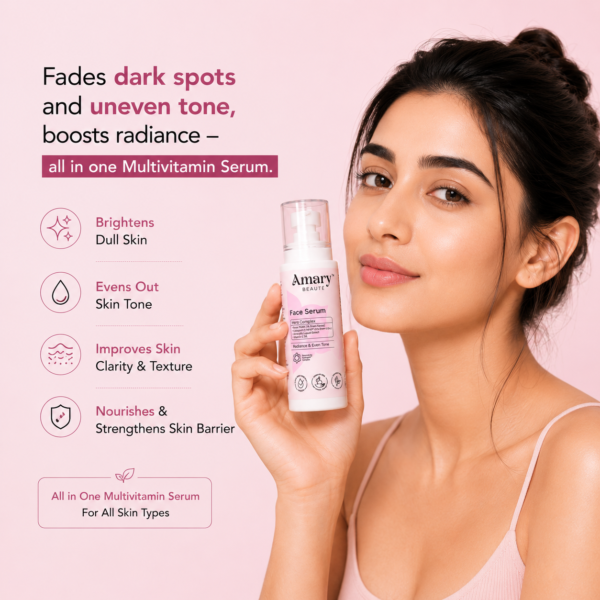 Amary Beaute Advanced Skin Repair Serum | Rose PDRN + Multi Vitamin Repair Serum