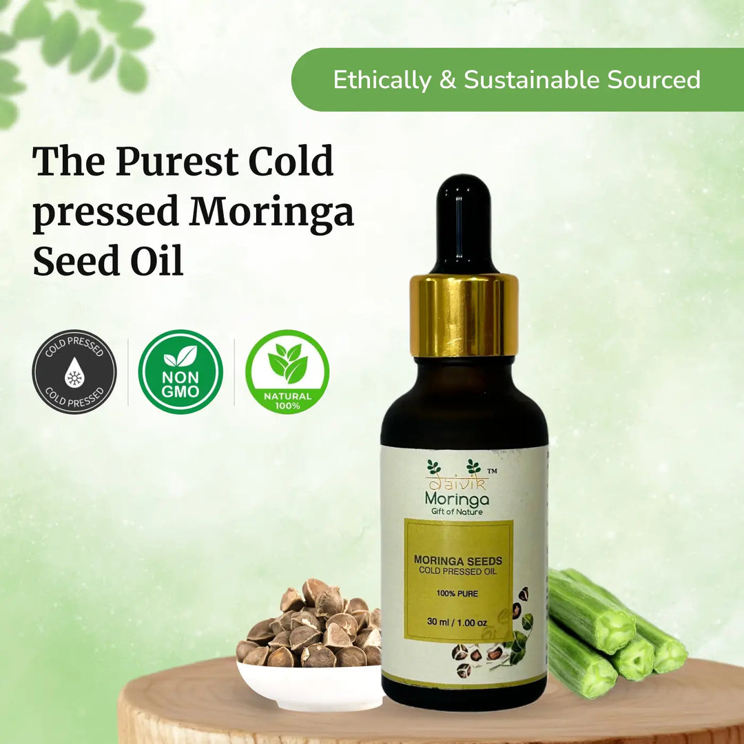 Moringa seeds cold pressed oil