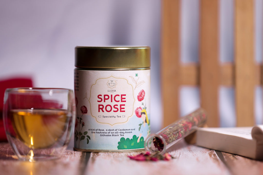 Lluvia Tea Spice rose | reduces anxiety & powerful antioxidant| 50g