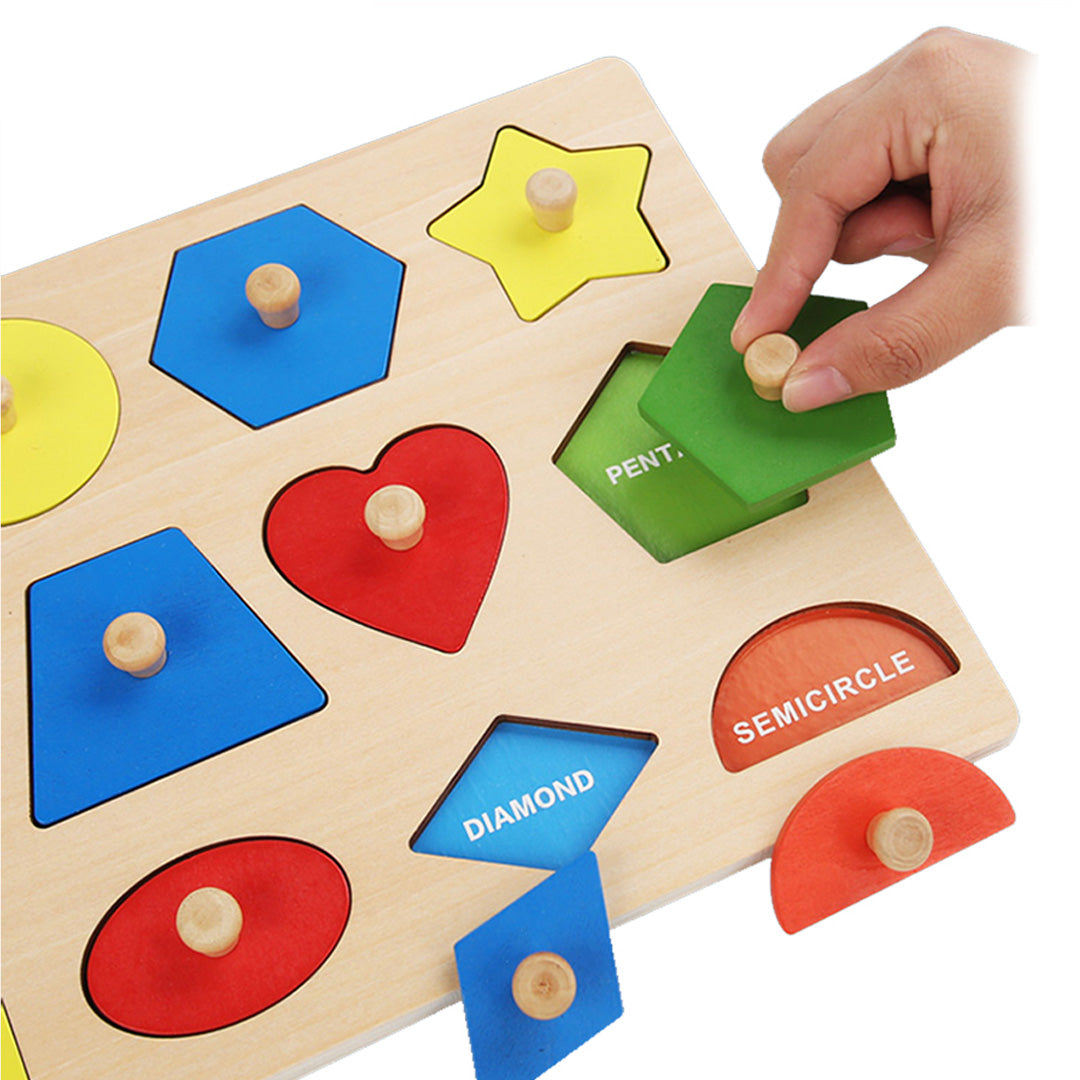 Wudly - Twelve Shape Knob Puzzle