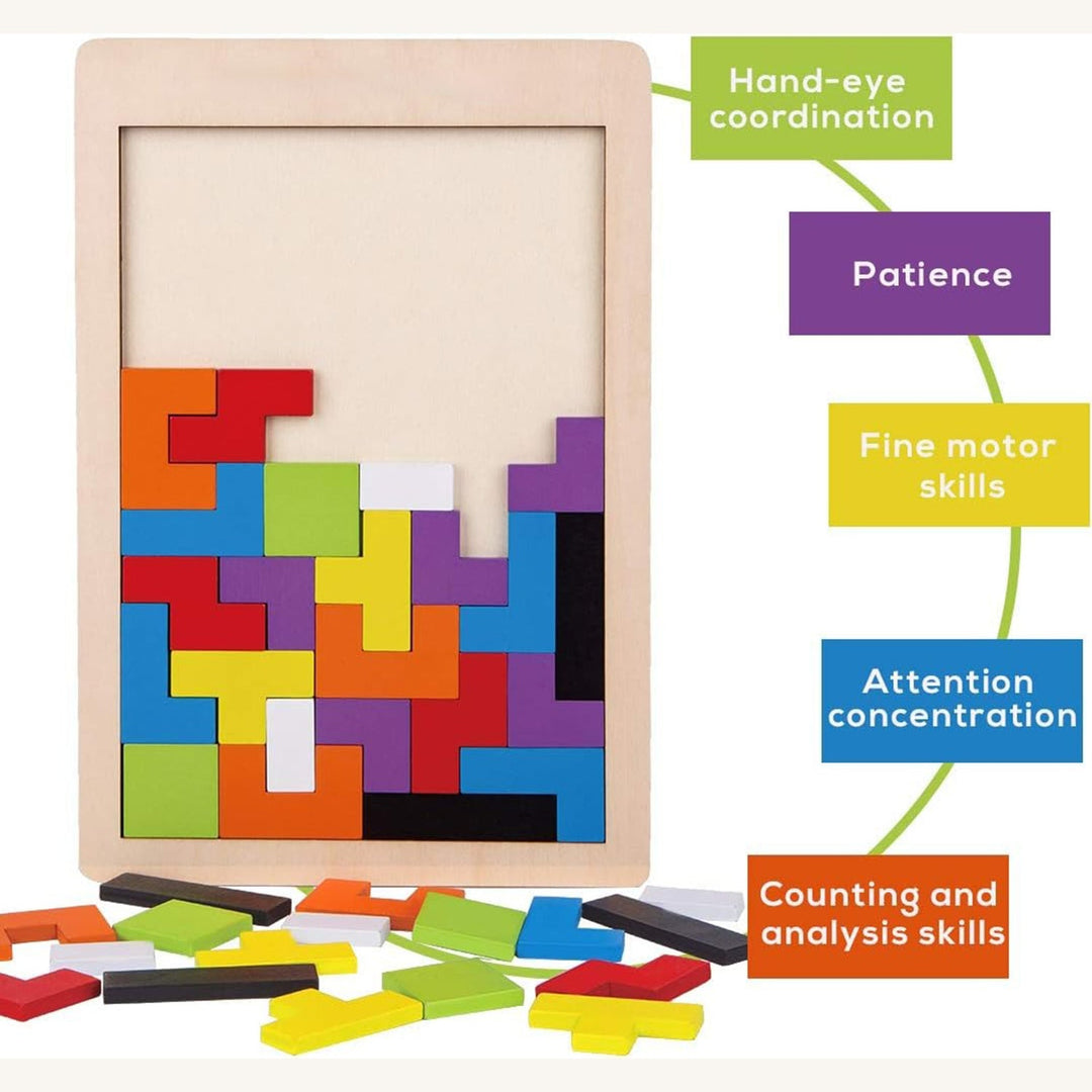 Wudly - Basic Russian Block Puzzle 7mm