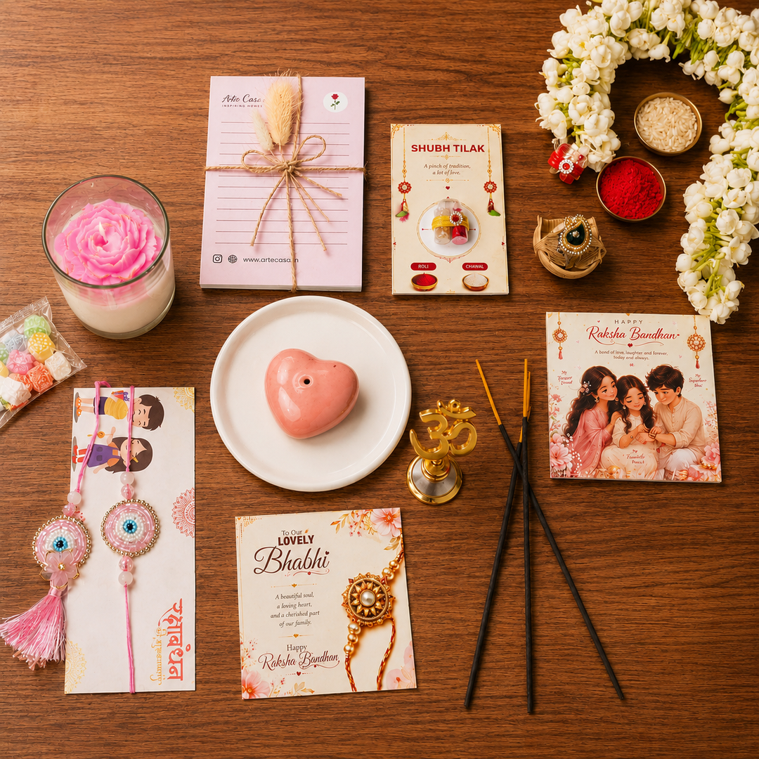 Pooja Loving Bhabhi Shubh Aashirwad Rakhi Hamper