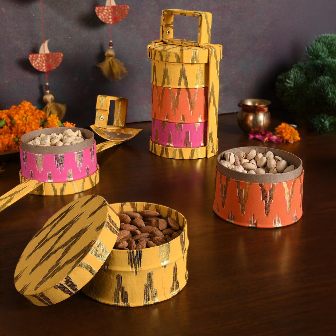 Tiffin Shaped Box - 1pc