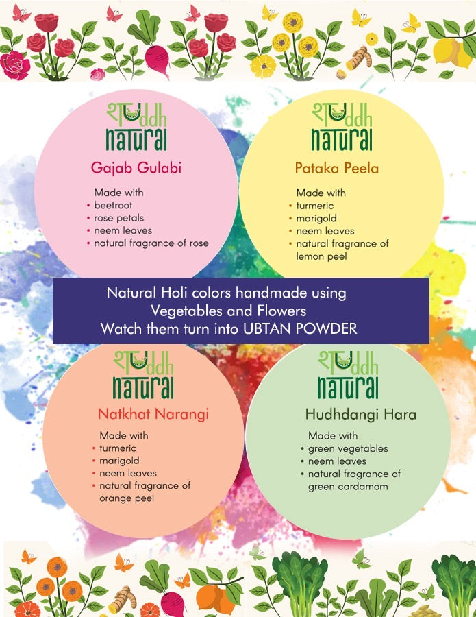 Shuddh Natural Holi Thandai & Gulal Gift Box