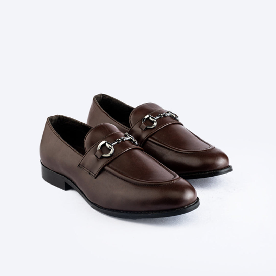 Monkstory Identity Horsebit Slip-ons - Brown