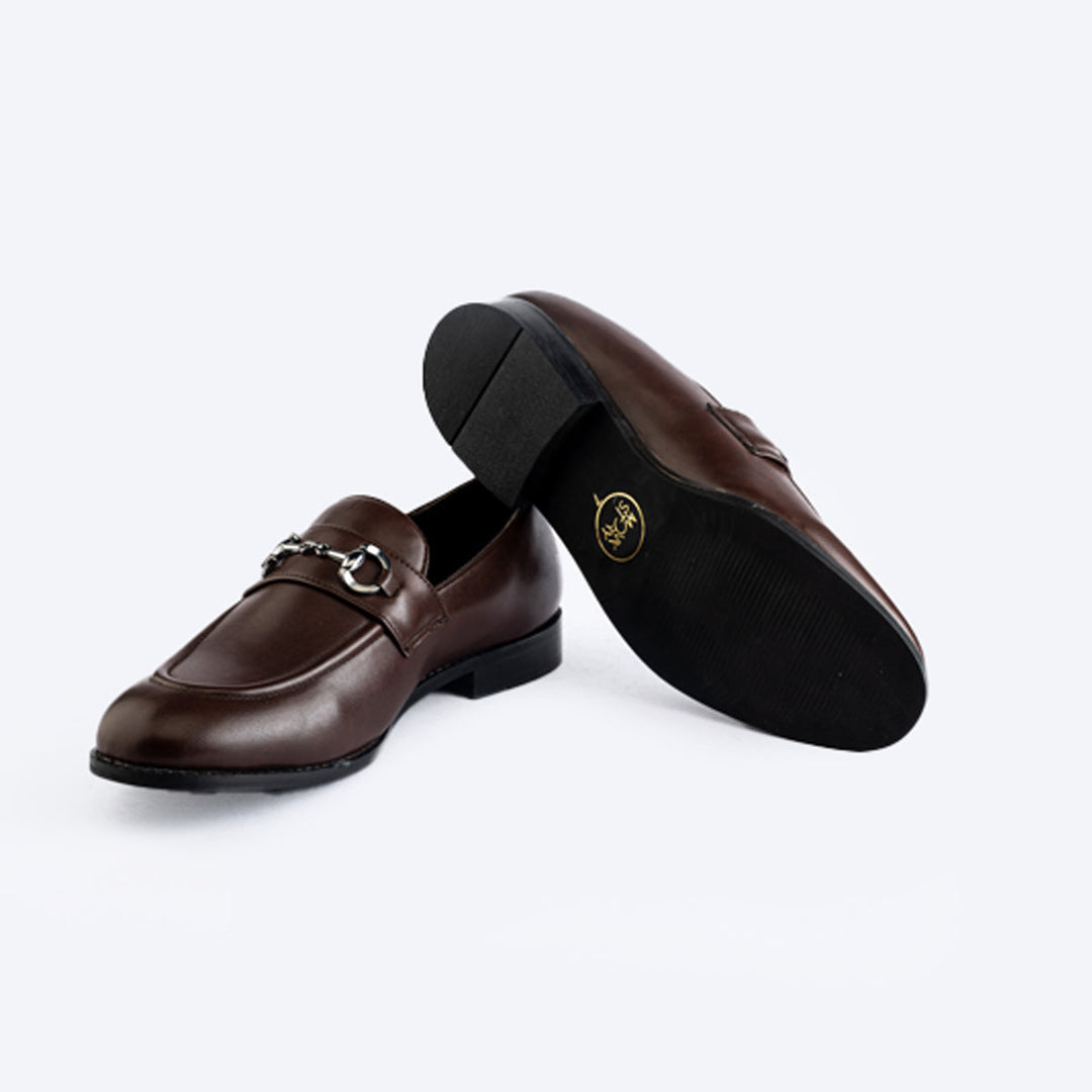 Monkstory Identity Horsebit Slip-ons - Brown