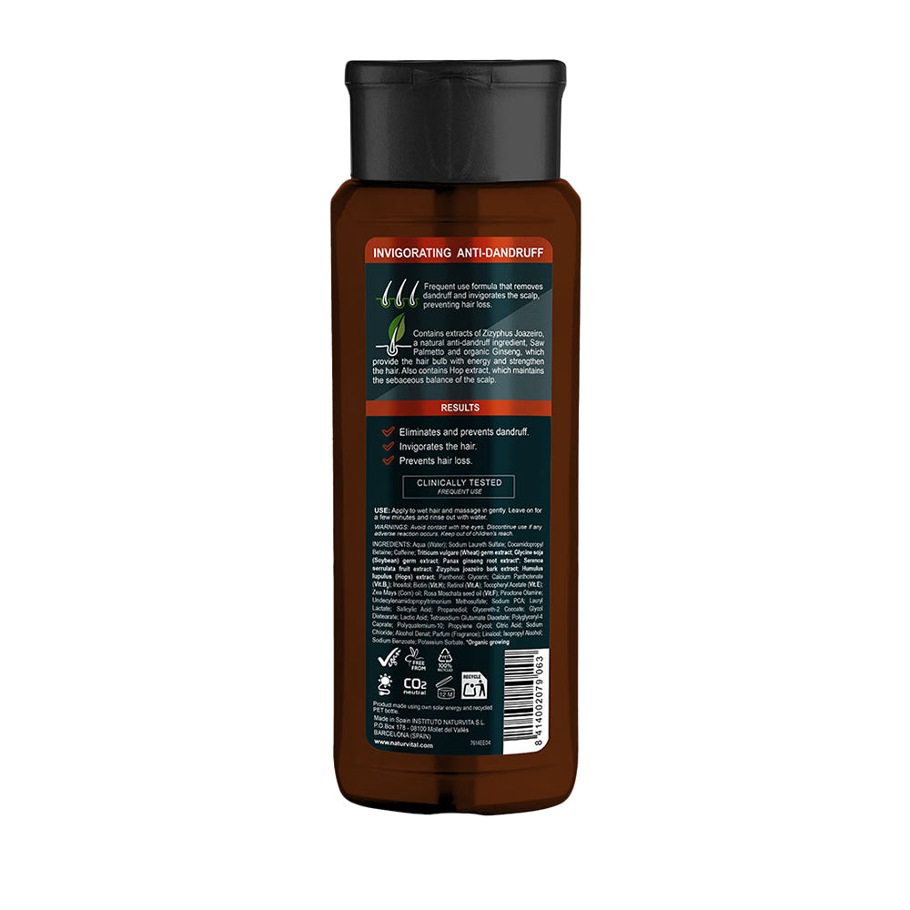 NaturVital Anti-Dandruf Invigorating Shampoo - 300ml