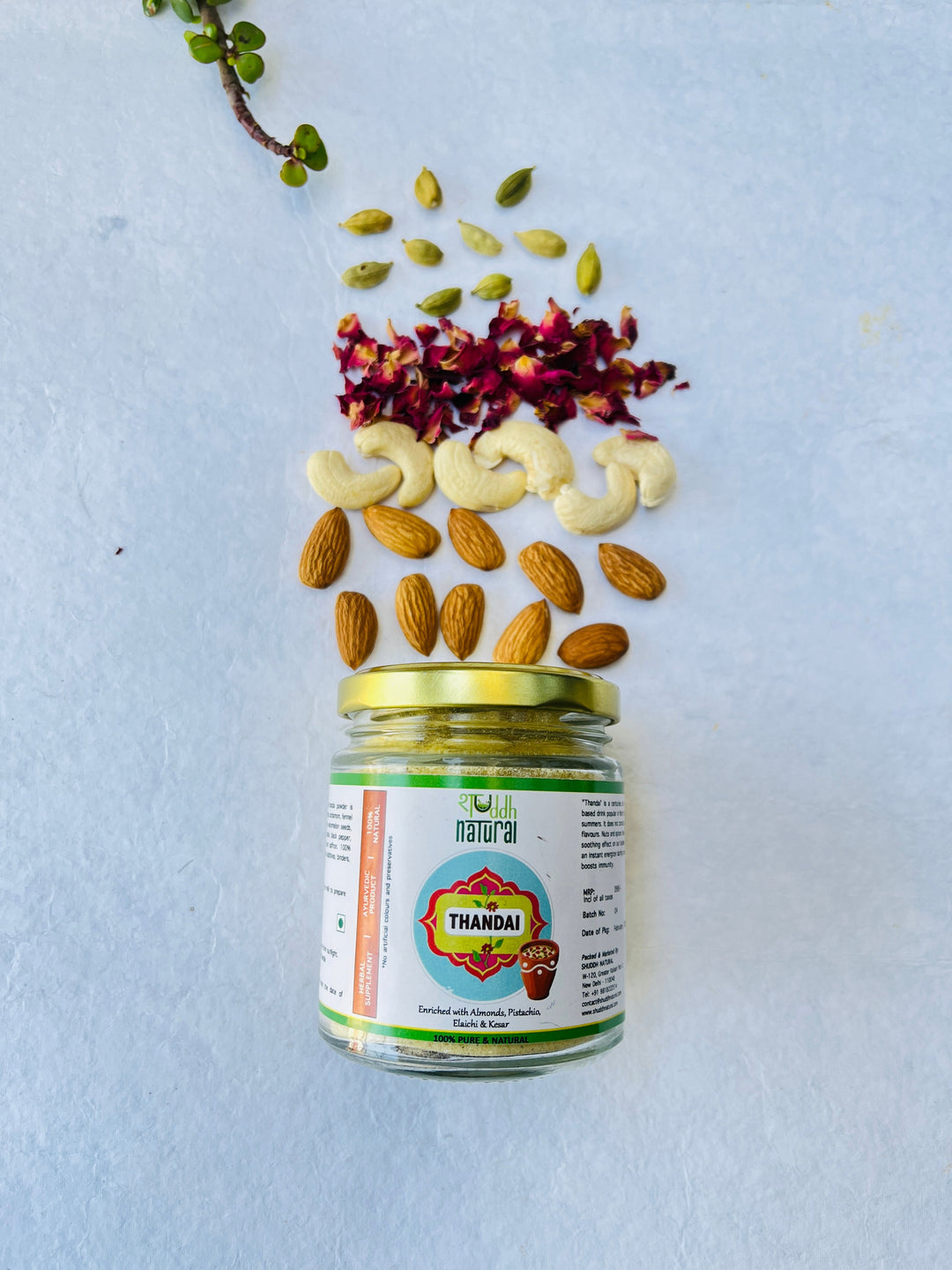 Shuddh Natural Holi Thandai & Gulal Gift Box
